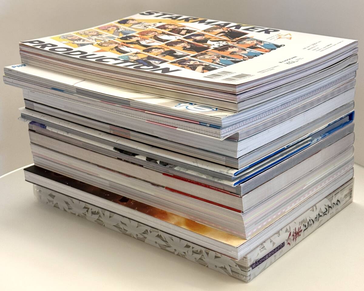 【女性向け】アニメ コミック ゲーム イラスト集 画集 設定資料集 原画集 ファンブック 15冊セット おまとめ まとめ売り 刀剣乱舞 あんスタ_画像3