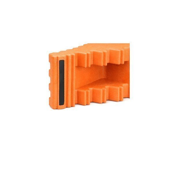 大橋産業 BAL 2251 樹脂製タイヤストッパー 軽?4tトラック・RV車 目立ちやすいオレンジ色　No.2251_画像2