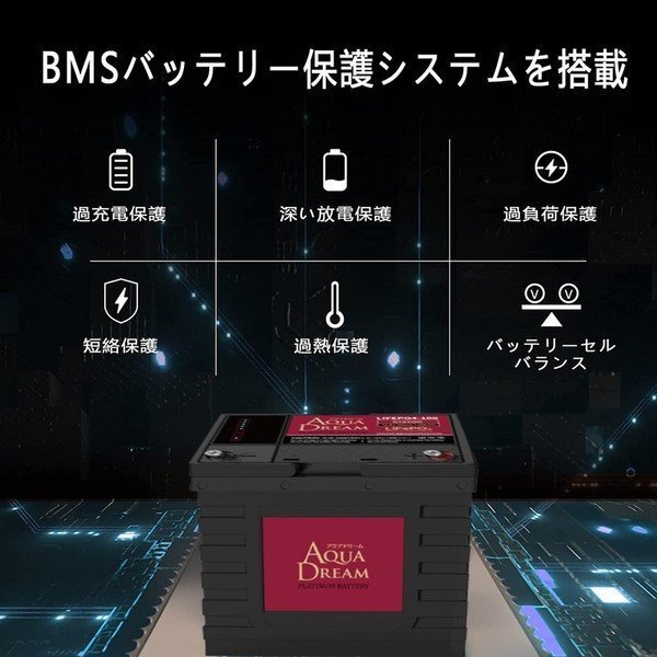 AQUA DREAM aqua Dream LIFEPO4-100 Lynn кислота металлический lithium ион аккумулятор 12V100Ah LifePO4 S12100 5 год гарантия 