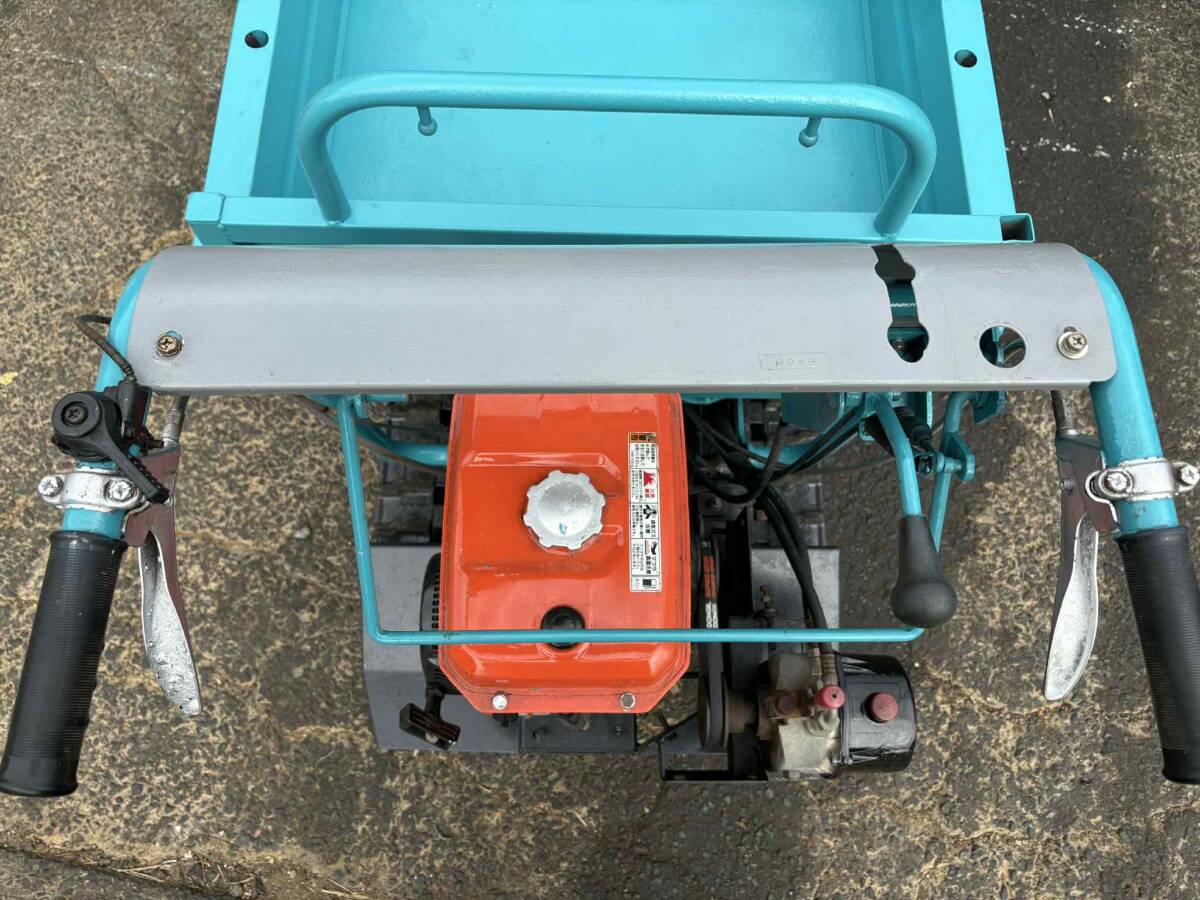 ウインブルヤマグチ PM250LK 油圧ダンプ リフト 農用運搬車 最大積載量 300kg ガソリン 最大4馬力 クローラ型 ★静岡県湖西市発★_画像8