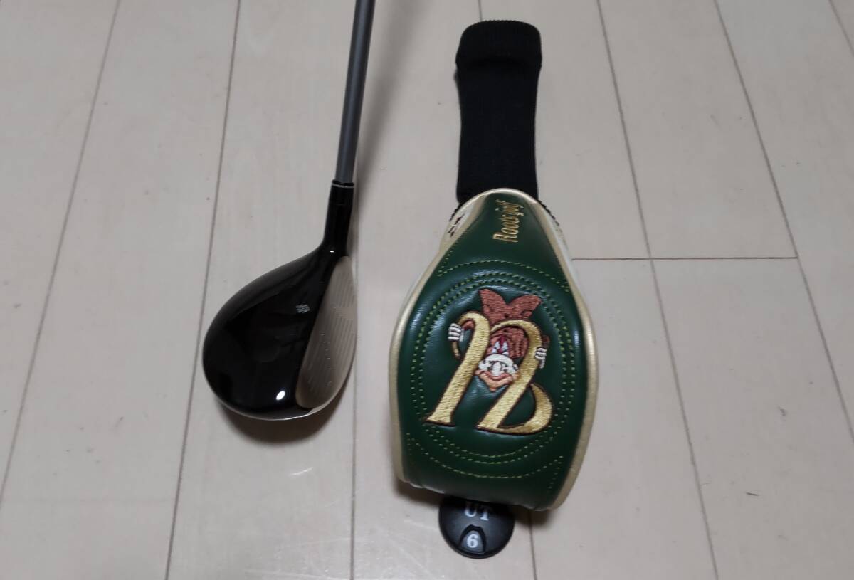 【新品同様】ルーツゴルフ SUI ユーティリティ U6 27° JINシャフト R2 (送料無料)_画像1