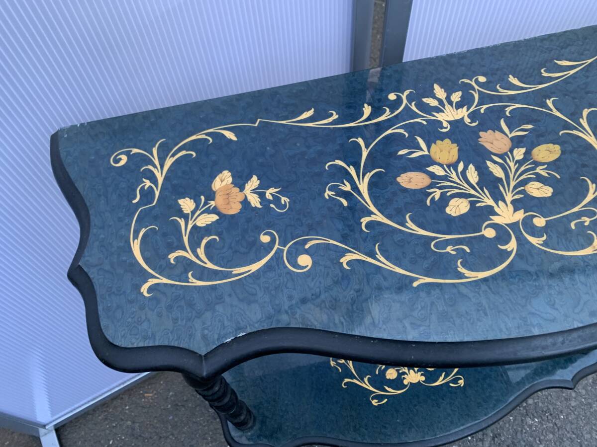 250162* пристенный столик полка витрины украшение шт. античный способ размер примерно 76×30.5×77 удобно товары для дома рейс B разряд фотография дополнение иметь 