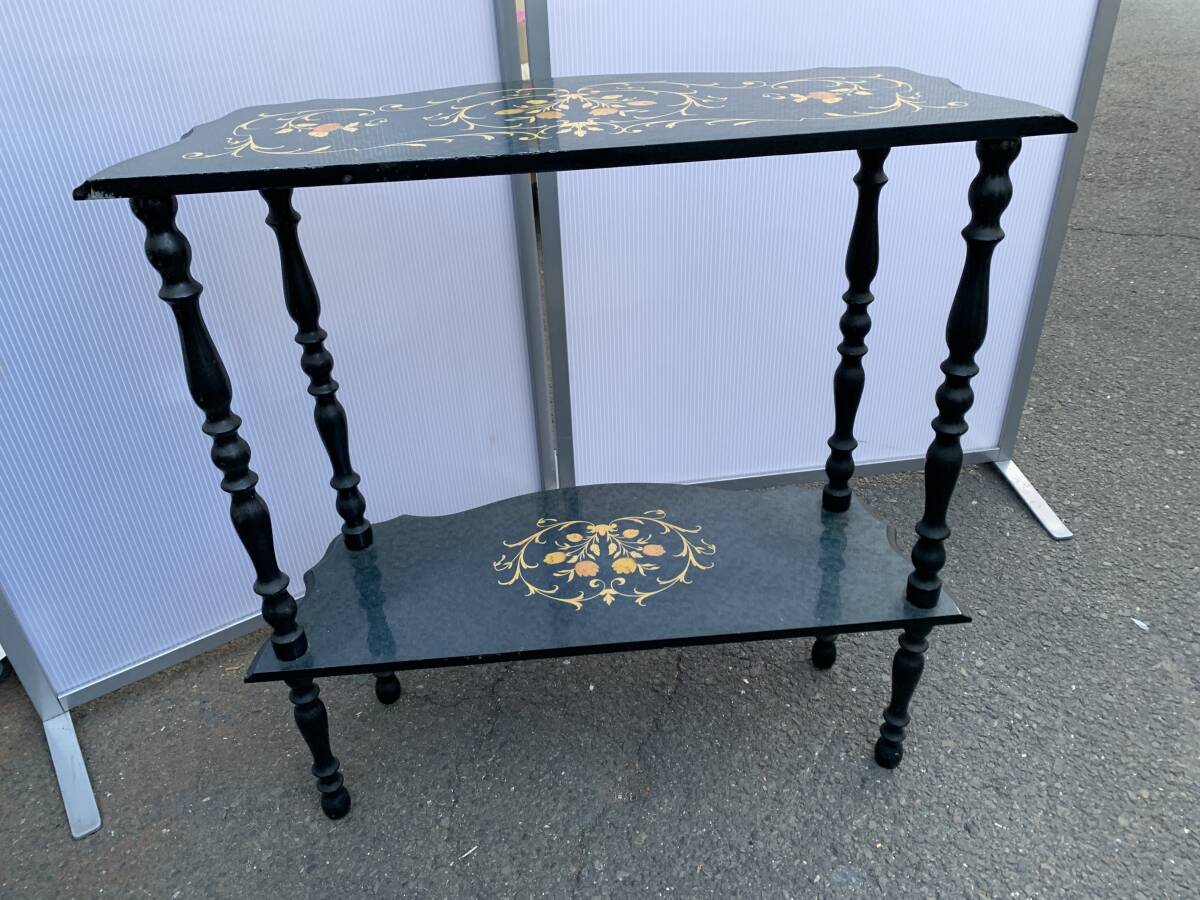 250162* пристенный столик полка витрины украшение шт. античный способ размер примерно 76×30.5×77 удобно товары для дома рейс B разряд фотография дополнение иметь 