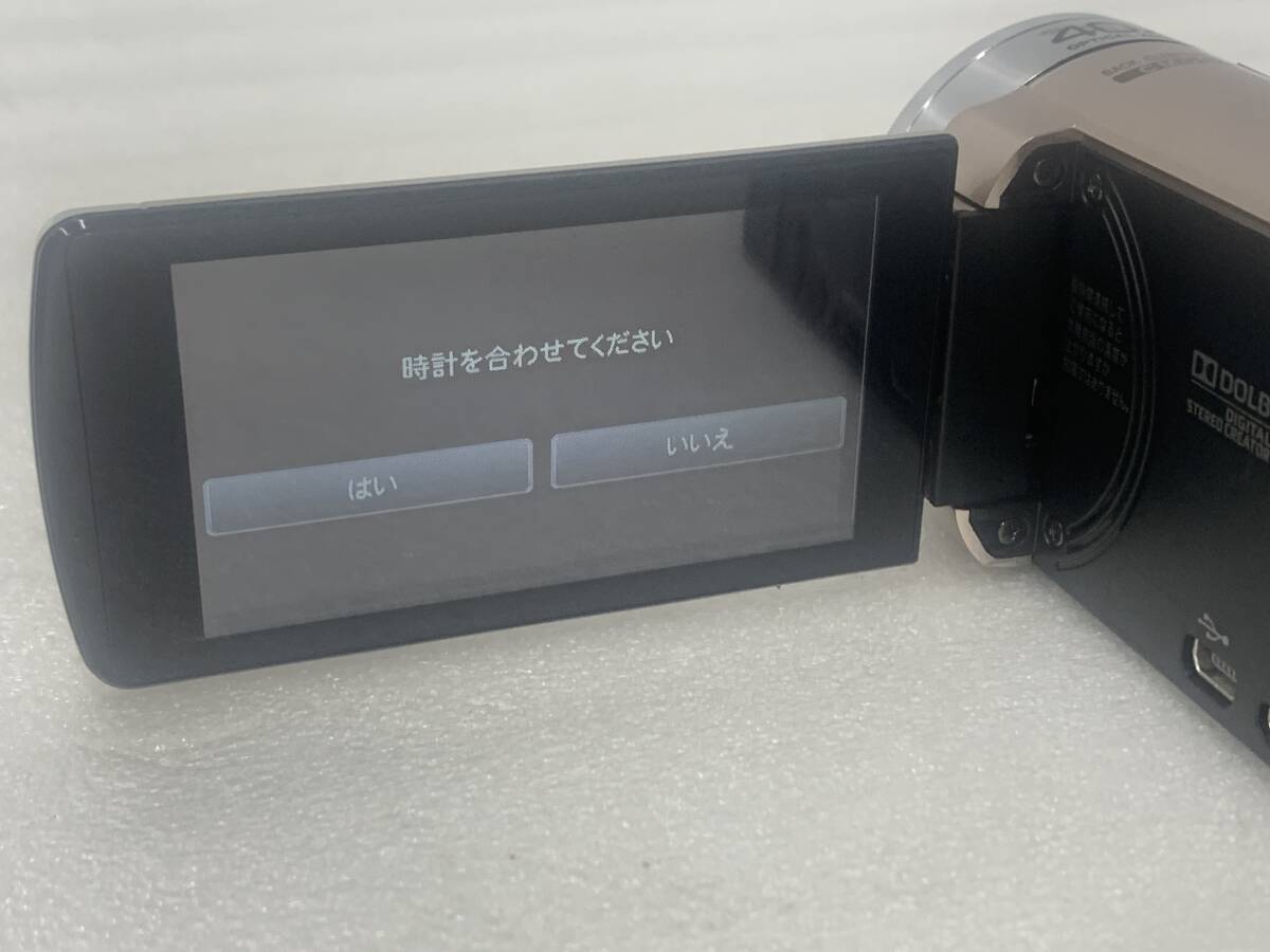 300190◆JVC Everio GZ-E117 ハイビジョンメモリームービー ビデオカメラ ゴールド 専用 BDライター CU-BD5 Series 写真追加有☆え2_画像2