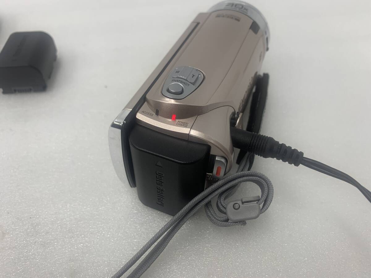 300190◆JVC Everio GZ-E117 ハイビジョンメモリームービー ビデオカメラ ゴールド 専用 BDライター CU-BD5 Series 写真追加有☆え2_画像5