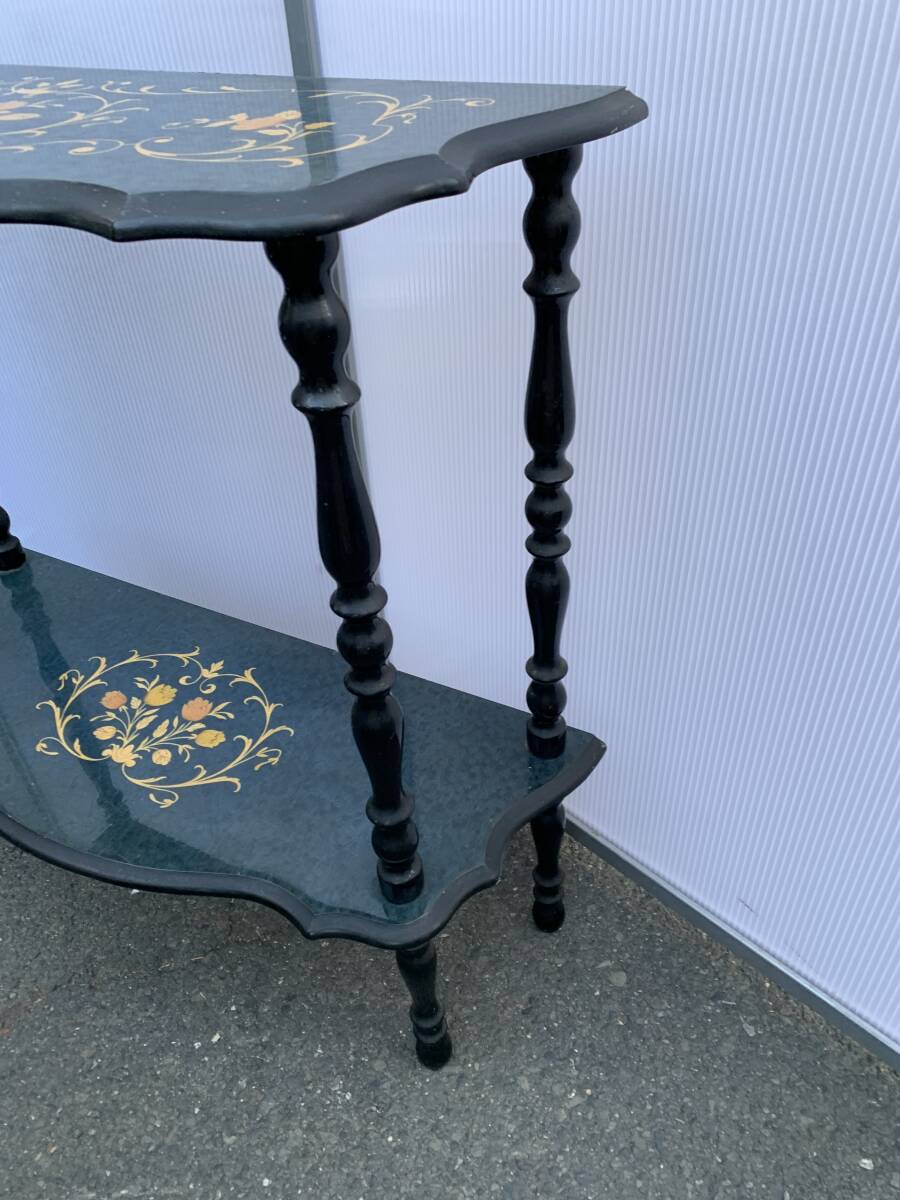 250162* пристенный столик полка витрины украшение шт. античный способ размер примерно 76×30.5×77 удобно товары для дома рейс B разряд фотография дополнение иметь 