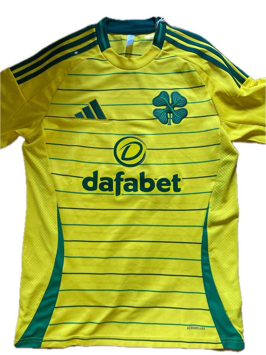 新品 正規品 アディダス セルティックFC 24/25 AWAY レプリカユニフォーム Lサイズ IU1315_画像1