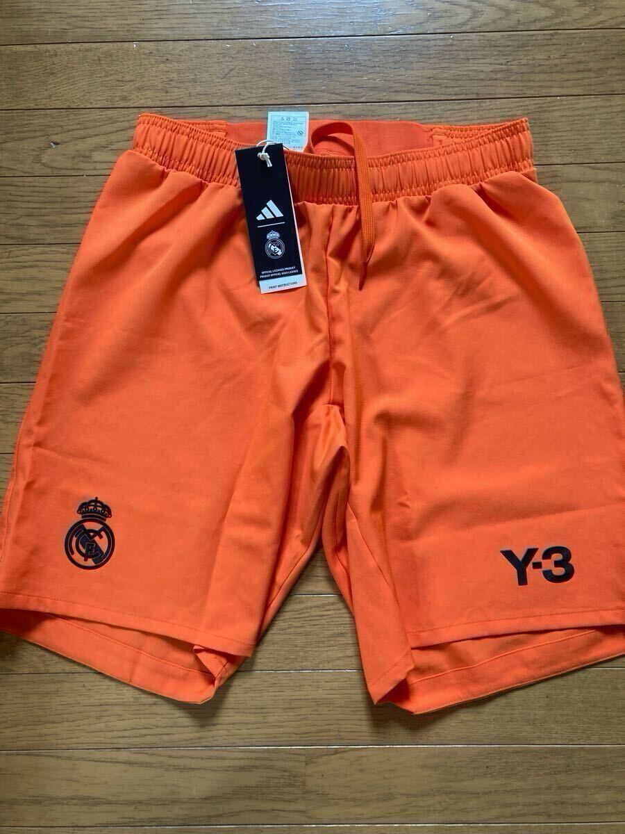 新品 正規品 アディダス レアル・マドリード Y-3 23/24 4th ショーツ Mサイズ IU0036 14300円_画像1