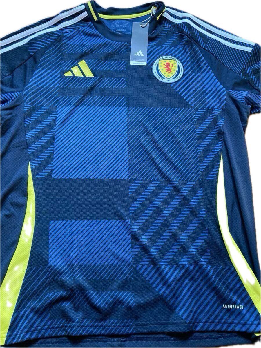 新品 正規品 アディダス スコットランド代表 24/25 HOME レプリカ ユニフォーム XSサイズ IP8359_画像1
