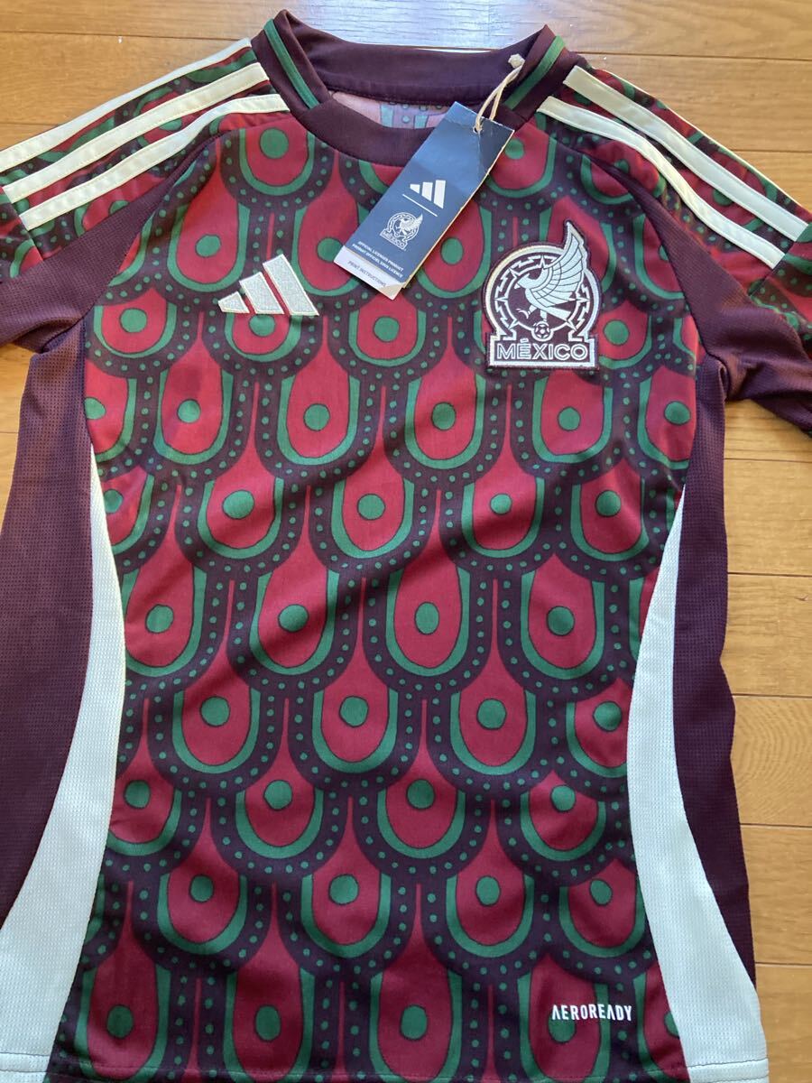 新品 正規品 アディダス メキシコ代表 24/25 HOME レプリカ ユニフォーム 140cm IP6364_画像1