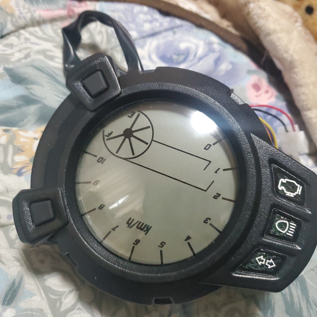 YAMAHA 台湾 ビーウィズ125 LCDゲージデジタルメーター機器BWS125用ダストプルーフ走行距離計リアルタイムデータデジタル走行距離計 新品!_画像9