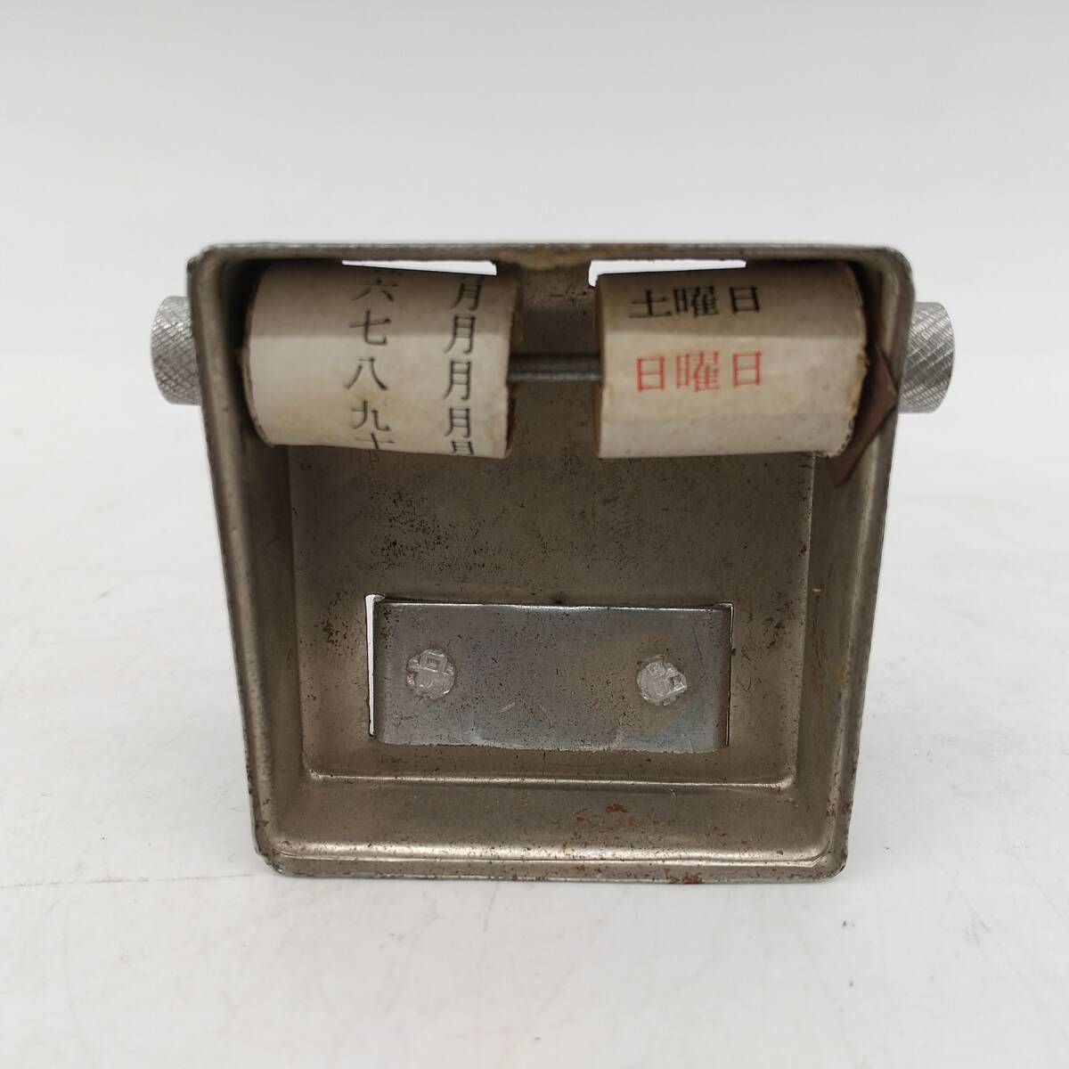 2924番 卓上カレンダー デスクカレンダー 万年カレンダー アナログ ヴィンテージ レトロ_画像8