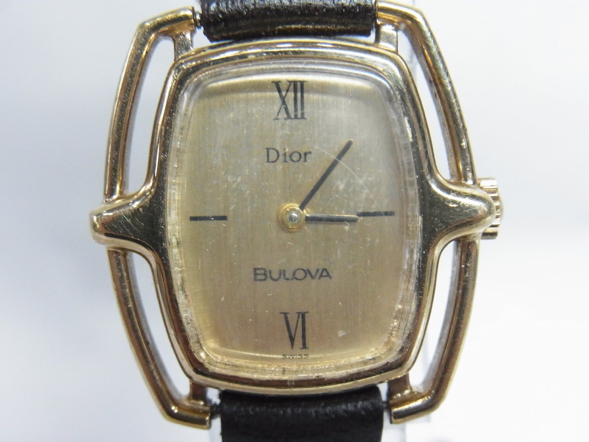 1 иен ~[ работа ] Dior x Broba ChristianDiorxBlova сотрудничество 17 камень формальный часы женские наручные часы механический завод 2 стрелки tonneau SSxGP