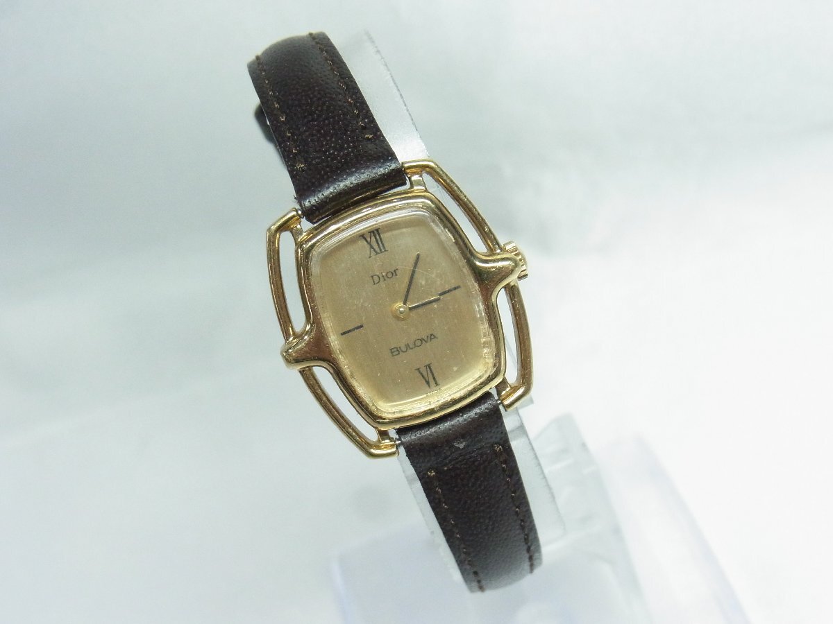 1 иен ~[ работа ] Dior x Broba ChristianDiorxBlova сотрудничество 17 камень формальный часы женские наручные часы механический завод 2 стрелки tonneau SSxGP