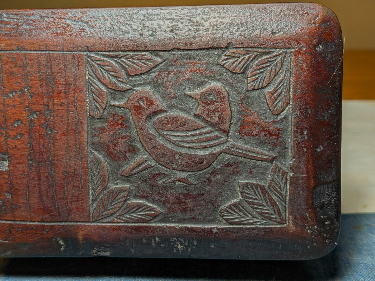 【哲】図柄の楽しい李朝の糸巻き（李朝時代）_画像5