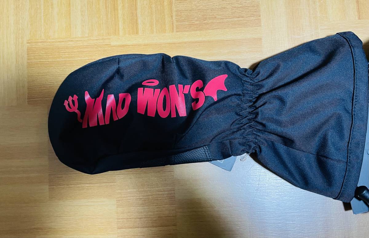 ☆送料込・即決☆新品☆MAD WON`S オーバーミトングローブ BLK/RED Lサイズ ブラックレッド耐水10000mmマッドウォンズ53%OFF_画像7