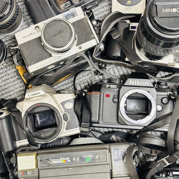 1 иен камера объектив много . суммировать штатив бинокль пленочный фотоаппарат компактный цифровой фотоаппарат принадлежности Nikon Canon MINOLTA б/у товар текущее состояние товар 
