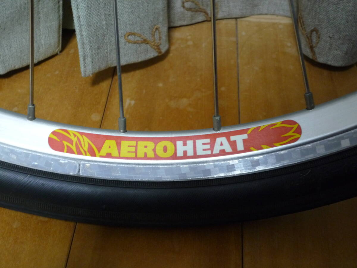 ● 24インチ Velocity AEROHEAT SHIMANOハブ、ディスクブレーキ仕様 タイヤ付き ●_画像4