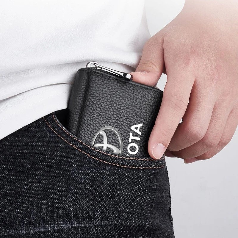 トヨタ 財布 カードケース■プリウス クラウン ハリアー アルファード アクア ヤリスクロス ライズ RAV4 86 カムリ C-HR プラド シエンタ_画像3