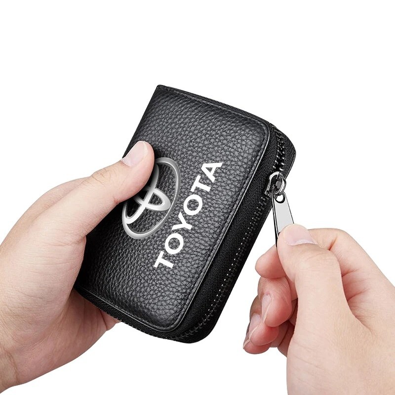 トヨタ 財布 カードケース■プリウス クラウン ハリアー アルファード アクア ヤリスクロス ライズ RAV4 86 カムリ C-HR プラド シエンタ_画像4