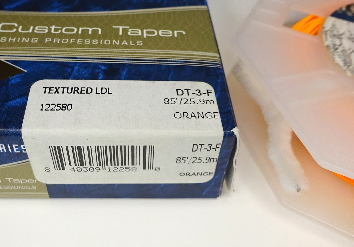 ☆ Scientific Anglers Mastery Textured LDL DT3F Orange ☆ 中古フライライン数回程度使用の美品 ☆_画像2