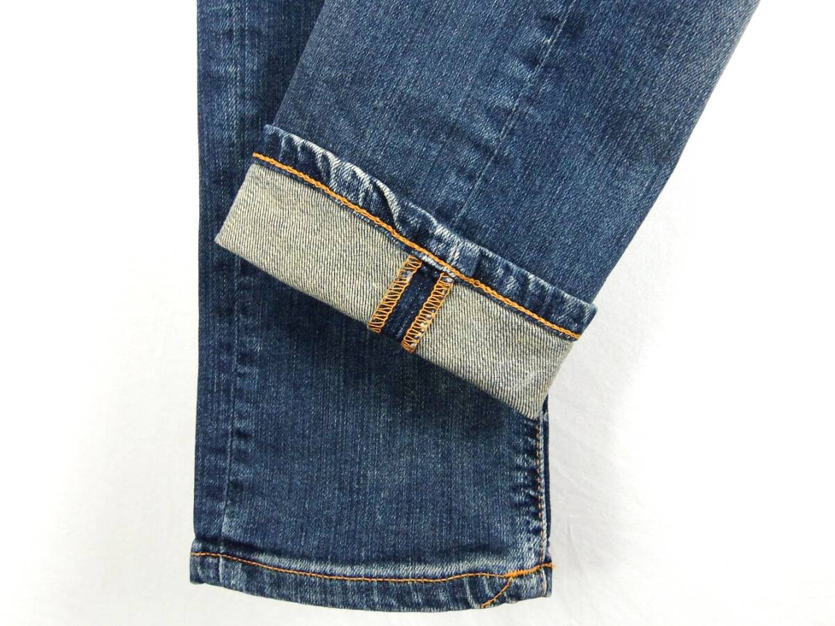 ■Nudie Jeans ヌーディージーンズ SKINNY LIN スキニーリン SHIMMERING POWER 1006538 メンズ ストレッチ スキニー デニムパンツ W29 L32_画像10