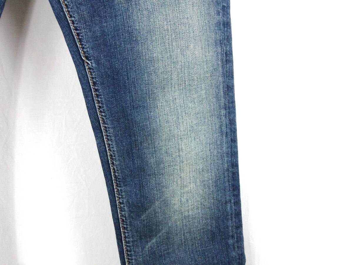 ■Nudie Jeans ヌーディージーンズ SKINNY LIN スキニーリン SHIMMERING POWER 1006538 メンズ ストレッチ スキニー デニムパンツ W29 L32_画像9