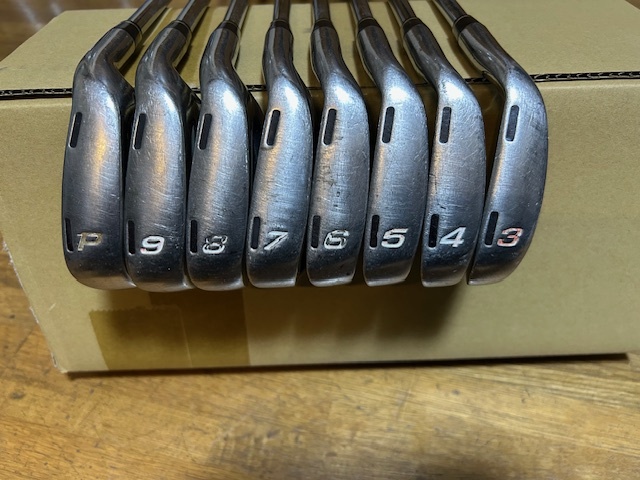 中古 NIKE ナイキ CCi FORGED 3番~9番/PW アイアン8本 NS.PRO950GH フレックス S 日本仕様_画像3