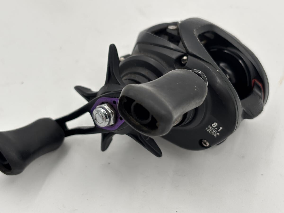 [S-389]ta палец на ноге la8.1 100XHL Daiwa DAIWA TATULA Daiwa катушка bait reel катушка прекрасный товар левый наматывать повышенная передача осмотр ) рыбалка рыбалка TW Shimano 