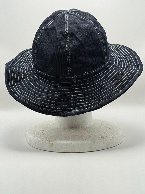 児島デニム★ヴィンテージ風★インディゴ デニムハット 試作品その１！！_画像3