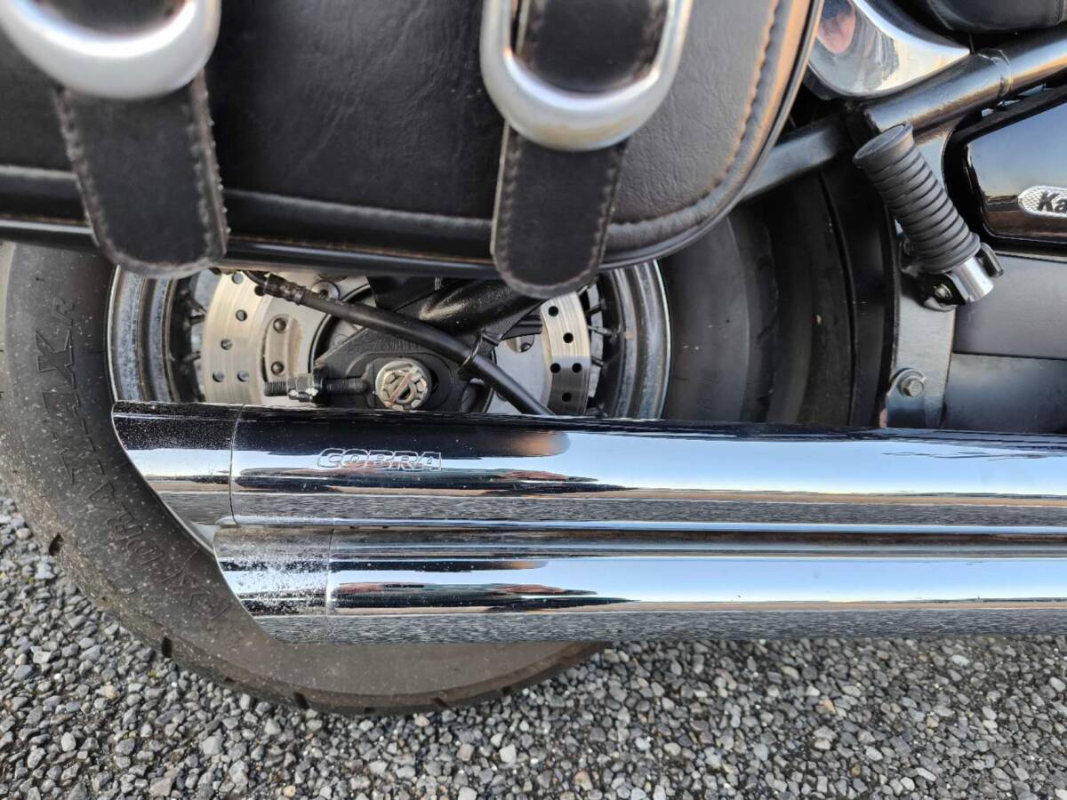 カワサキバルカン900クラシック用　COBRA マフラー_画像1