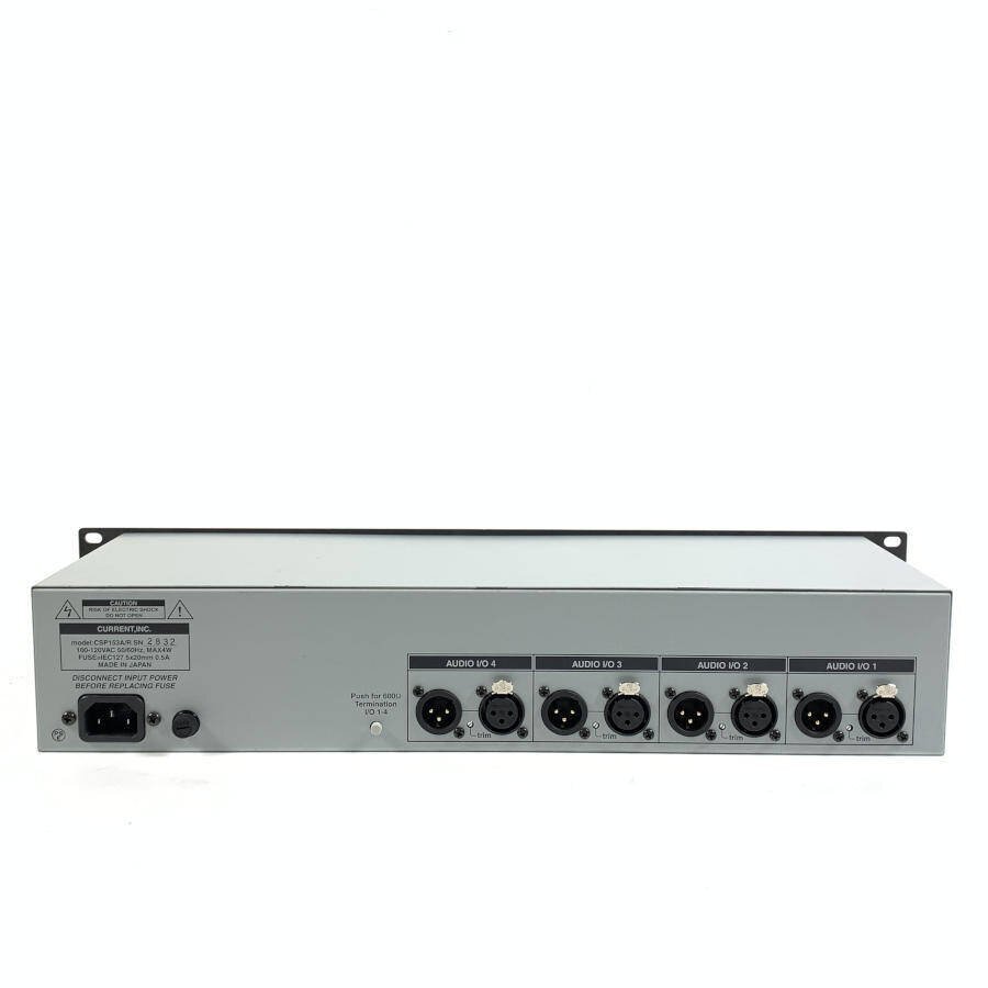 CURRENT CSP153A/R VU измерительный прибор 4ch аналог program измерительный прибор XLR ввод подставка крепление радиовещание PA запись машинное оборудование * простой инспекция товар [TB]