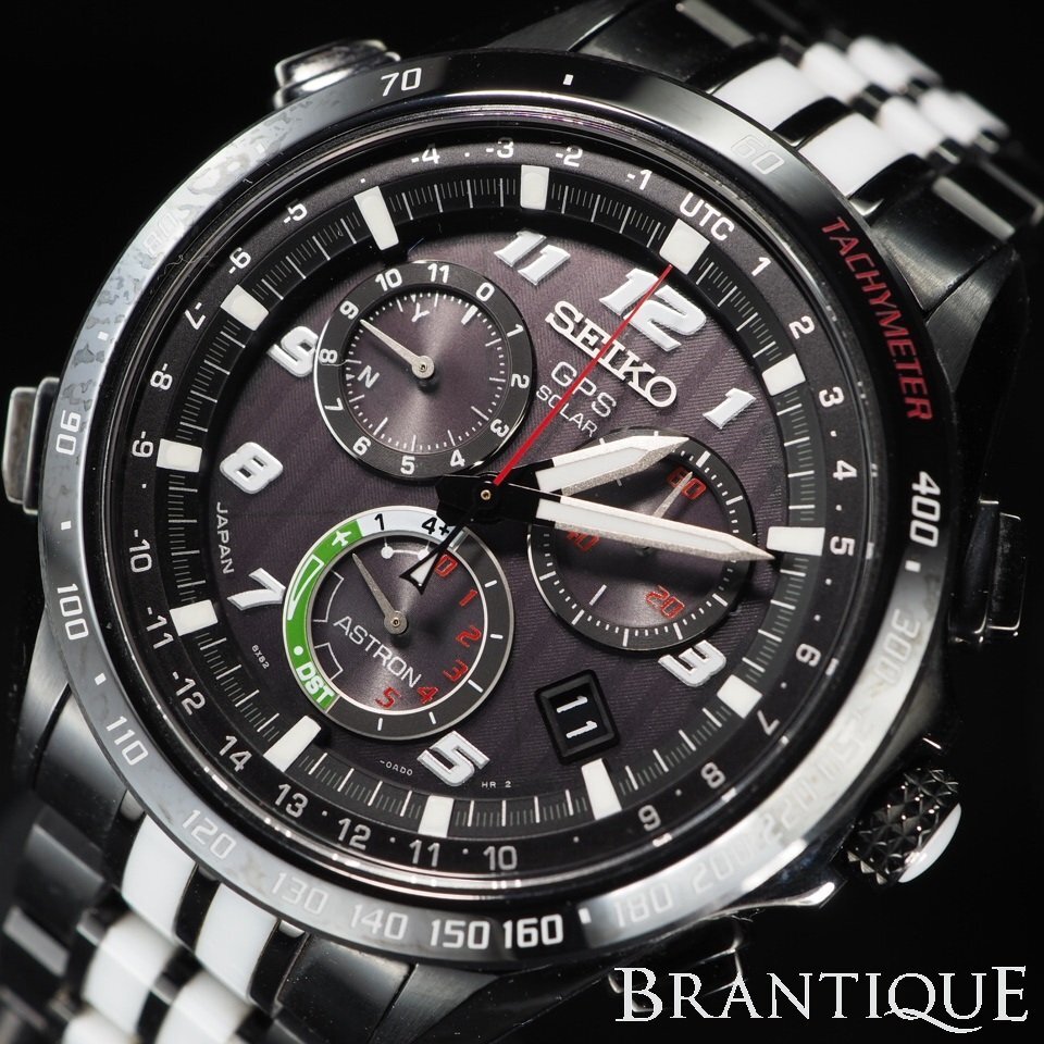 ◆1円～◆ SEIKO セイコー ASTRON アストロン ジウジアーロ デザイン 8X82-0AL0-1 SBXB037 電波 ソーラー 世界5000本限定 腕時計 「27981」_画像1