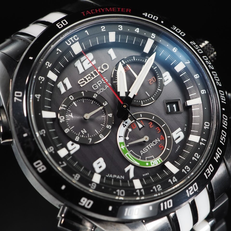 ◆1円～◆ SEIKO セイコー ASTRON アストロン ジウジアーロ デザイン 8X82-0AL0-1 SBXB037 電波 ソーラー 世界5000本限定 腕時計 「27981」_画像3