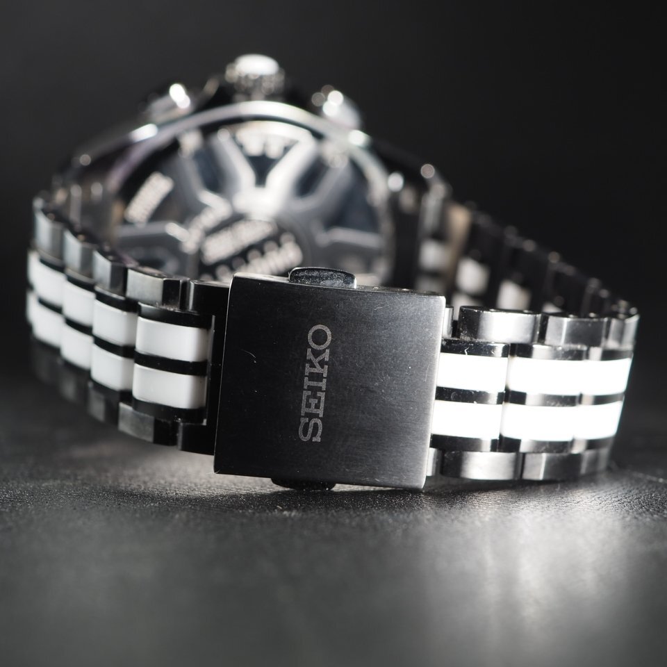 ◆1円～◆ SEIKO セイコー ASTRON アストロン ジウジアーロ デザイン 8X82-0AL0-1 SBXB037 電波 ソーラー 世界5000本限定 腕時計 「27981」_画像8