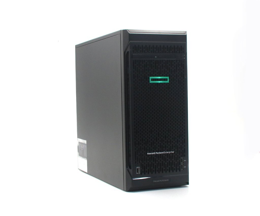 hp ProLiant ML110 Gen10 Xeon Bronze 3104 1.7GHz 16GB 600GBx6台(SAS2.5インチ/12Gbps/RAID50構成) DVD-ROM SmartArray P408i-p SR Gen10_画像1