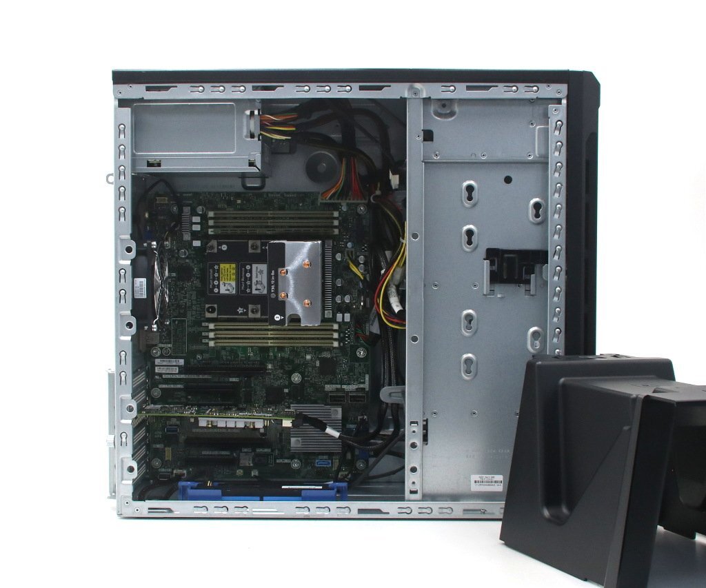 hp ProLiant ML110 Gen10 Xeon Bronze 3104 1.7GHz 16GB 600GBx6台(SAS2.5インチ/12Gbps/RAID50構成) DVD-ROM SmartArray P408i-p SR Gen10_画像3