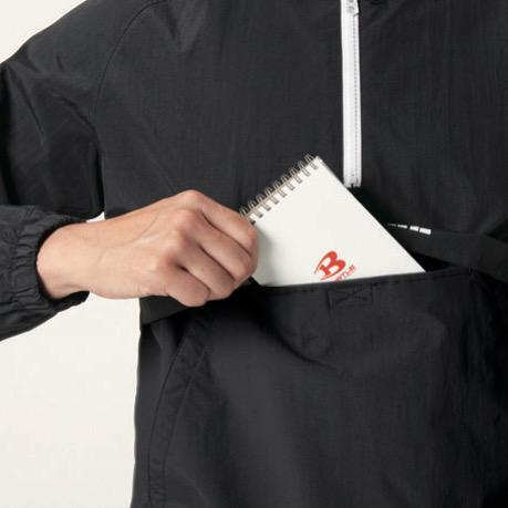 2025最新【バートル】　XL(LL)　リミテッドブラック　防風アノラックパーカ 4054 　BURTLE　アウトドア おしゃれ 防寒 防風 はっ水_画像7