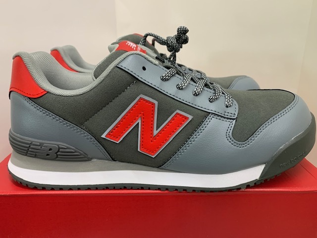 ニューバランス　26.5㎝　限定グレー　安全靴 PL-883MF Portland ローカット 紐 JSAA規格 A種　PL New Balance　②_画像2