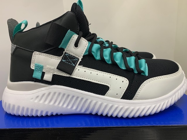 XEBEC 　25.5cm　ミント　 85156 　鋼鉄製先芯 　ミッドカット　プロスニーカー 　JSAA A種 　安全靴_画像3