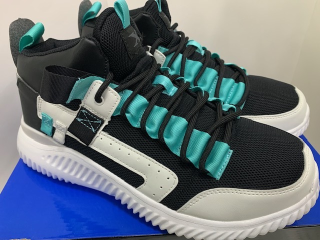 XEBEC 　25.5cm　ミント　 85156 　鋼鉄製先芯 　ミッドカット　プロスニーカー 　JSAA A種 　安全靴_画像2