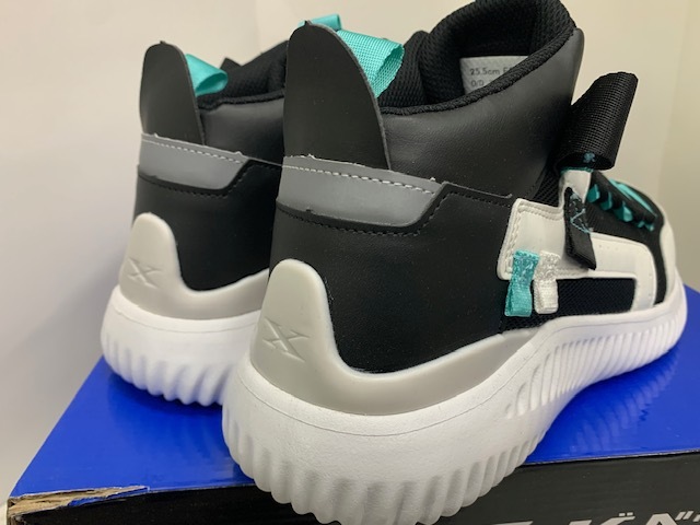 XEBEC 　25.5cm　ミント　 85156 　鋼鉄製先芯 　ミッドカット　プロスニーカー 　JSAA A種 　安全靴_画像4