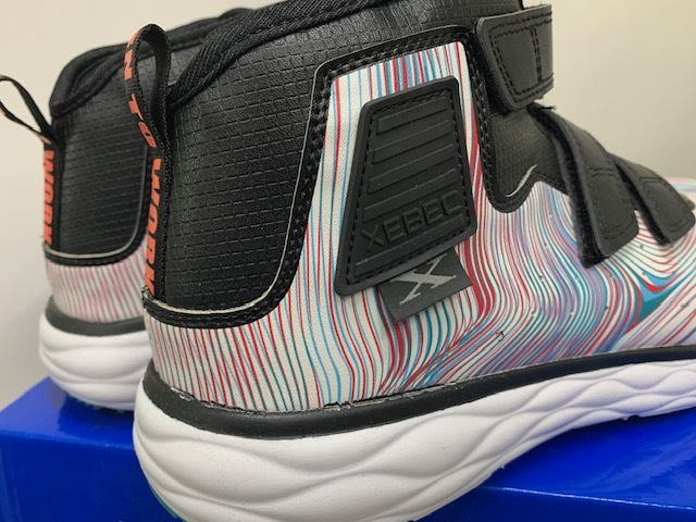 XEBEC 　26.5cm　マーブル　 85155 　鋼鉄製先芯 　ミッドカット　プロスニーカー 　JSAA A種 　安全靴_画像4