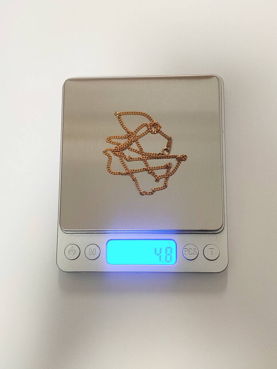 K18 18金製　二面喜平ネックレス　5000円スタート_画像6