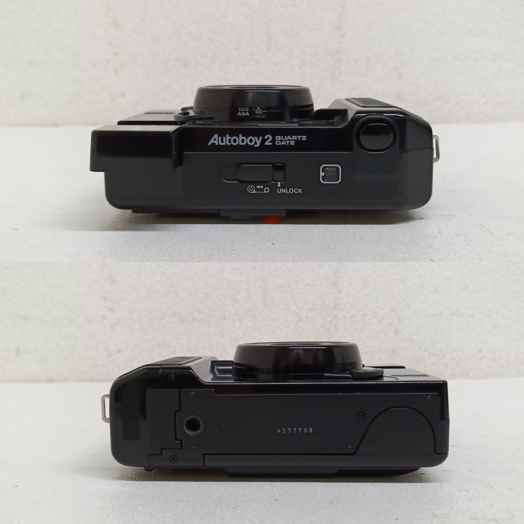C647 CANON AUTOBOY2 QD コンパクトフィルムカメラ キャノン オートボーイ2 単三電池使用_画像4