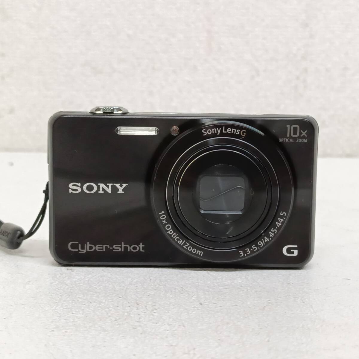C663-70 SONY ソニー Cyber-shot サイバーショット DSC-WX220 コンパクトデジタルカメラ デジカメ ブラック ジャンク_画像1