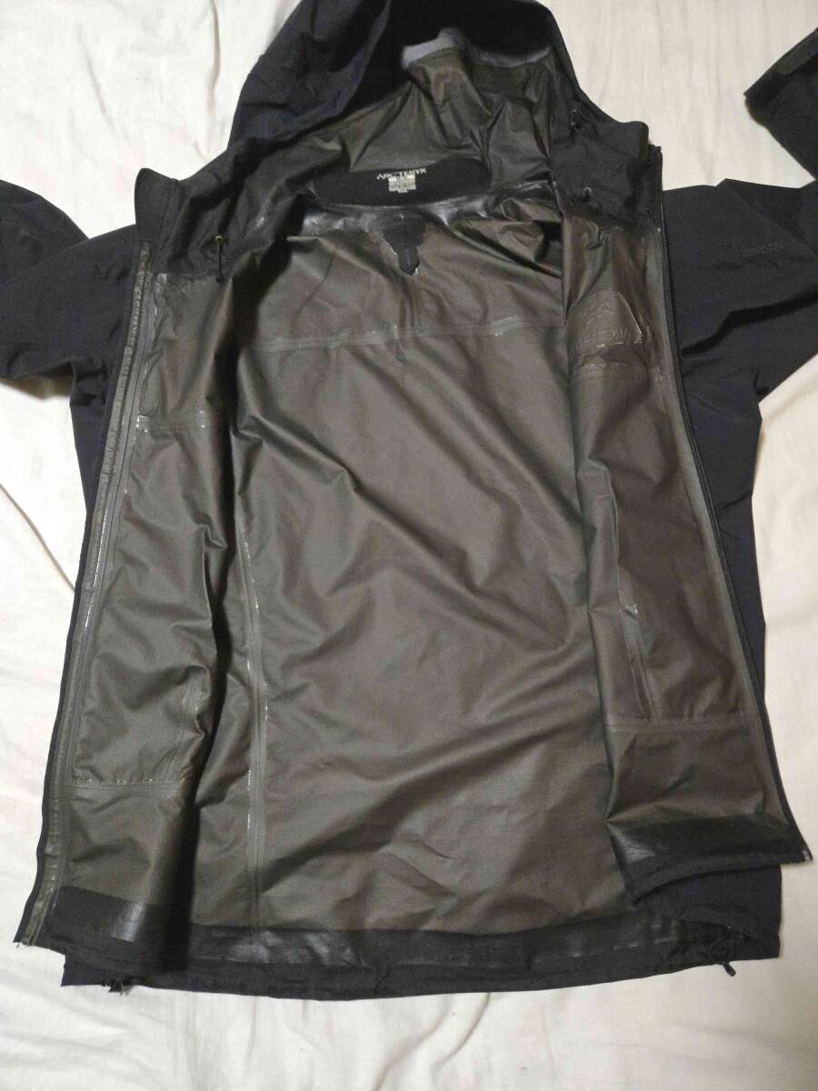 【送料無料】BETA SL ARC'TERYX/ベータSL アークテリクス Mサイズ 防水 ゴアテックス パーカー ジャケット alpha atom zeta theta_画像6