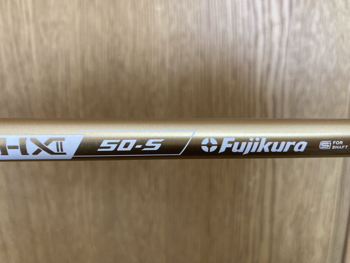 スピーダーNXゴールド 50S テーラーメイドスリーブ付き_画像2