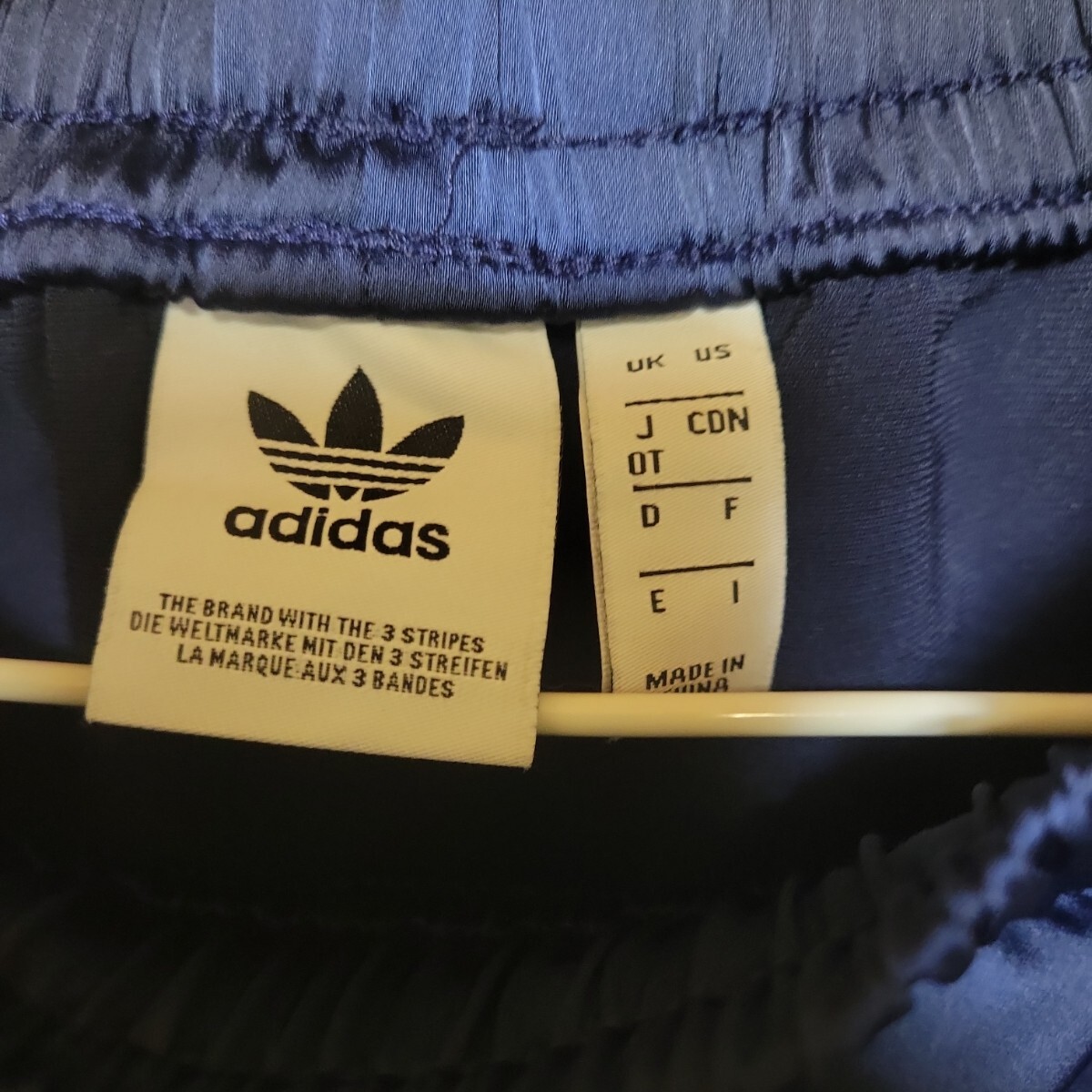 adidas ネイビー ロングスカート JOT_画像2