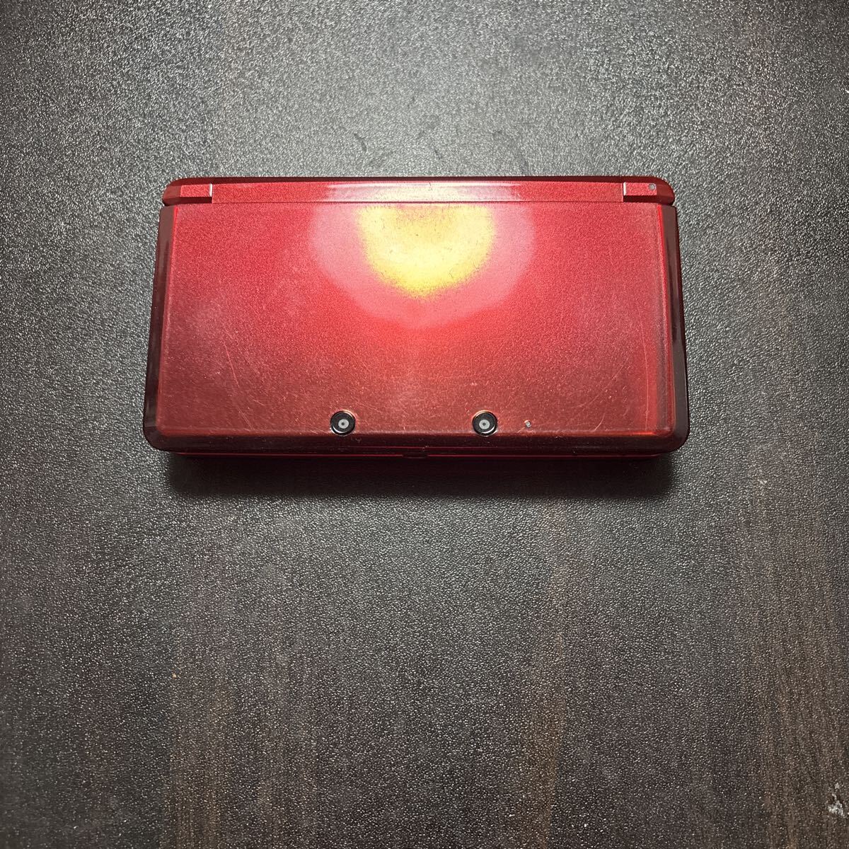 【ジャンク品】ニンテンドー3DS CTR-001 レッド 動作未確認 1円出品_画像1